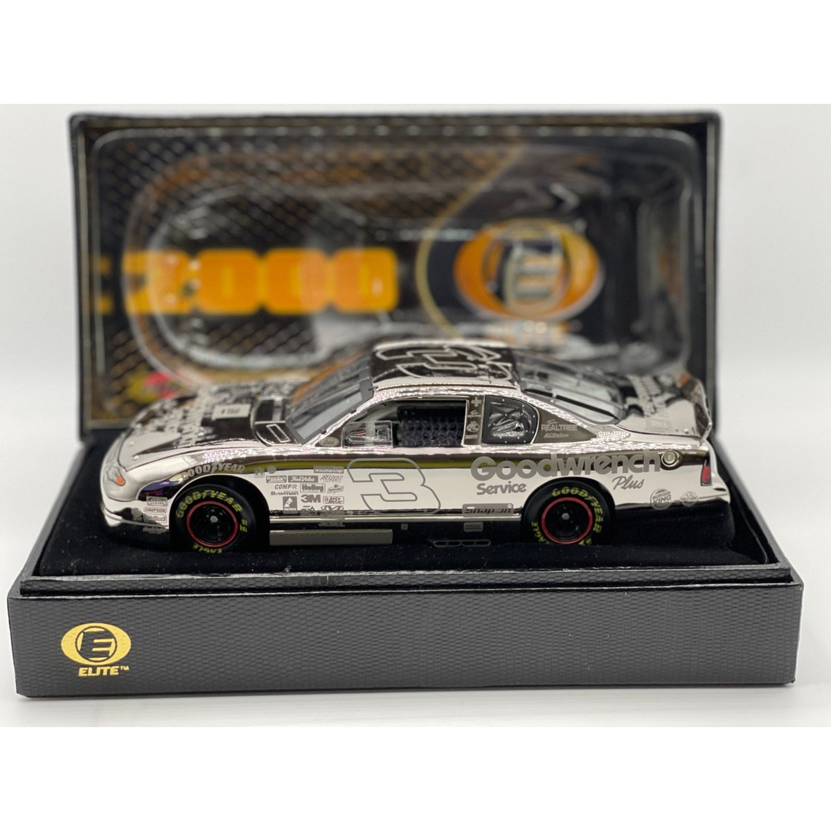 Dale Earnhardt #3 GM Goodwrench 75th Win 2000 Monte Carlo ELITE Chrome 1:24