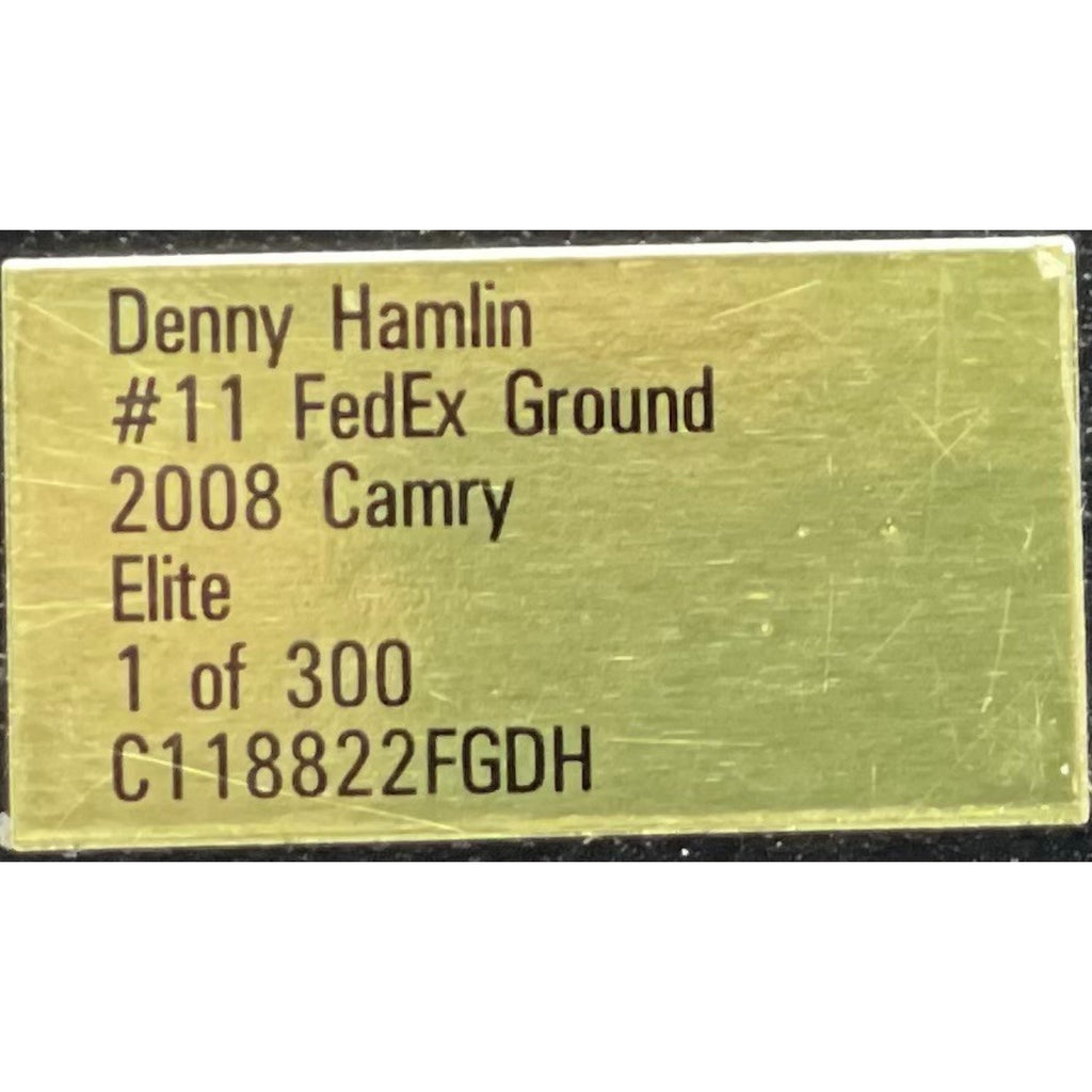 Denny Hamlin #11 FedEx Ground 2008 Camry ELITE 1:24 NASCAR 1/300 DIN 100