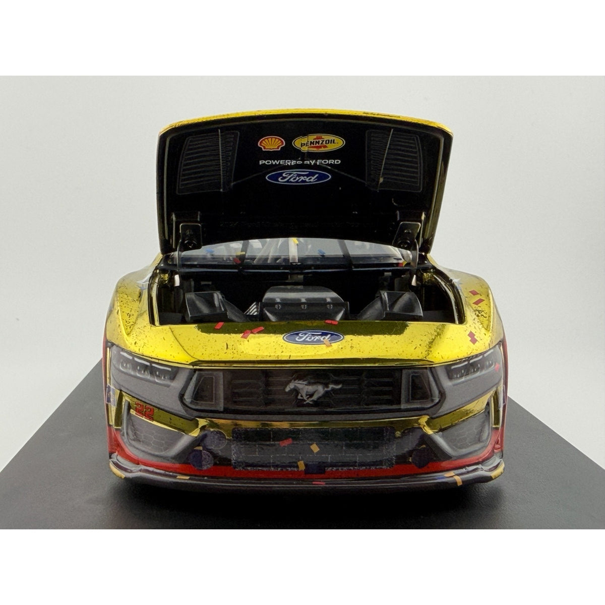 Joey Logano #22 Shell Pennzoil Phoenix Win 2024 Mustang Color Chrome 1/108 #66