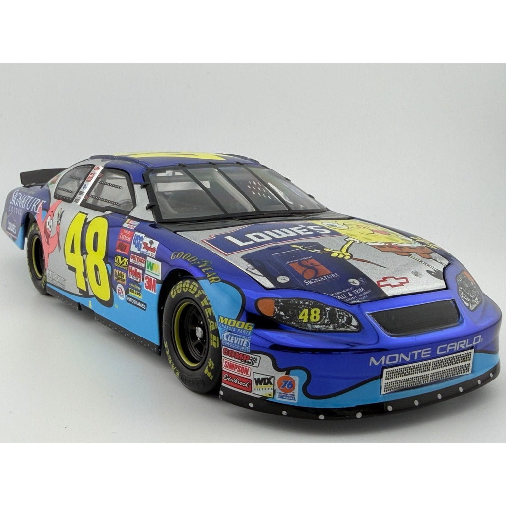 Jimmie Johnson #48 Lowe's SpongeBob 2003 Monte Carlo Color Chrome 1/1008 1:24