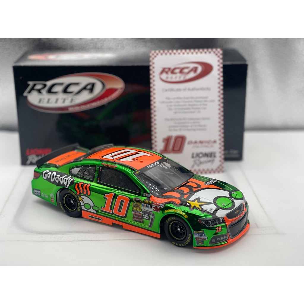 Danica Patrick #10 GoDaddy Peeker 2014 SS Color Chrome ELITE 1 of 25