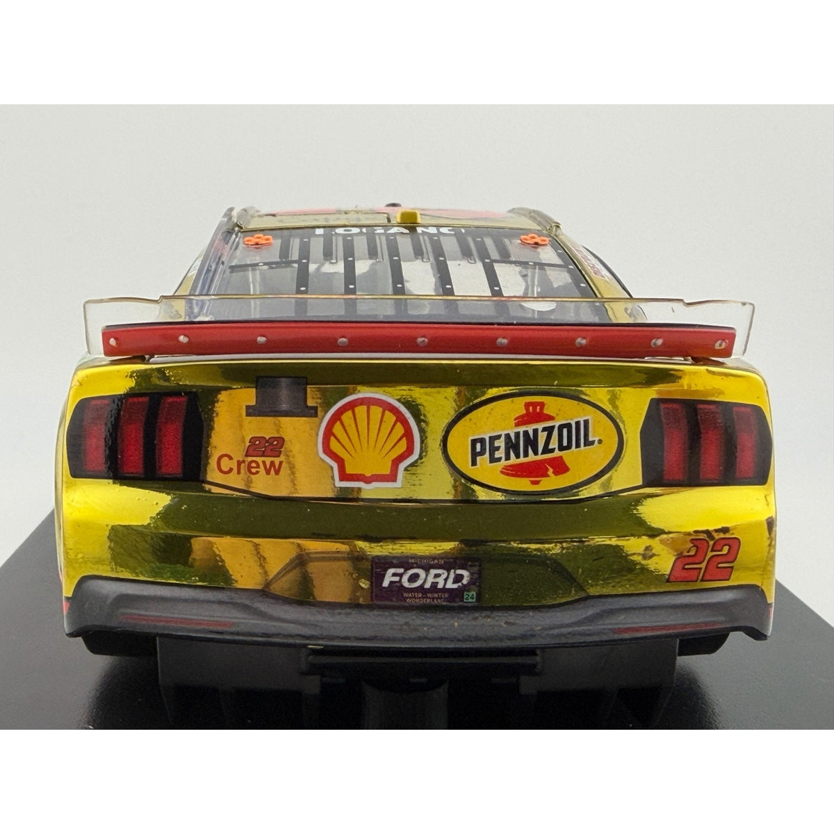 Joey Logano #22 Shell-Pennzoil Nashville Win 2024 Mustang Color Chrome 1/48 #10