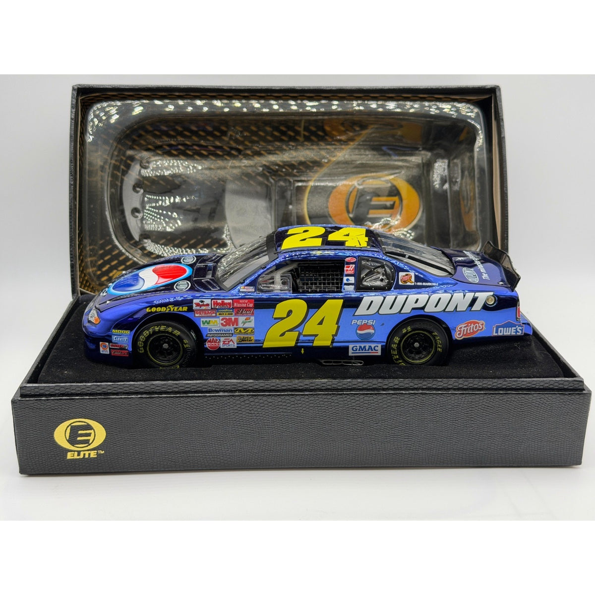 Jeff Gordon #24 DuPont Pepsi Talladega 2002 Elite Color Chrome 1/2504