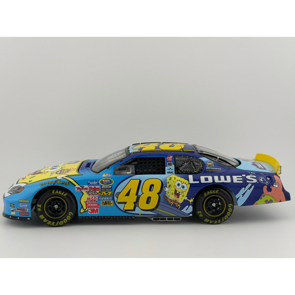 Jimmie Johnson #48 Lowe's SpongeBob 2004 Monte Carlo ELITE 1/504 DIN 196 1:24