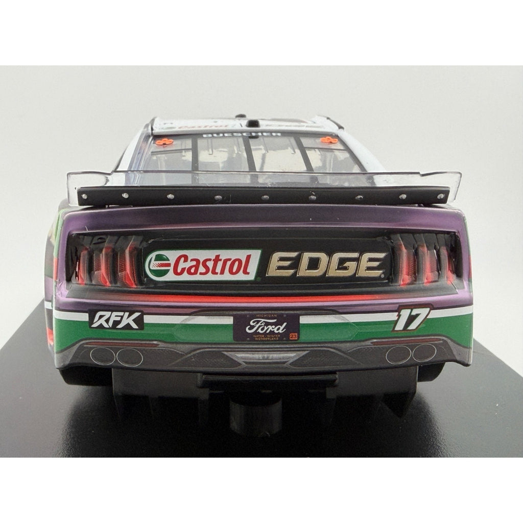 Chris Buescher #17 Castrol 2023 Mustang Color Chrome 1:24 1/84 DIN 65