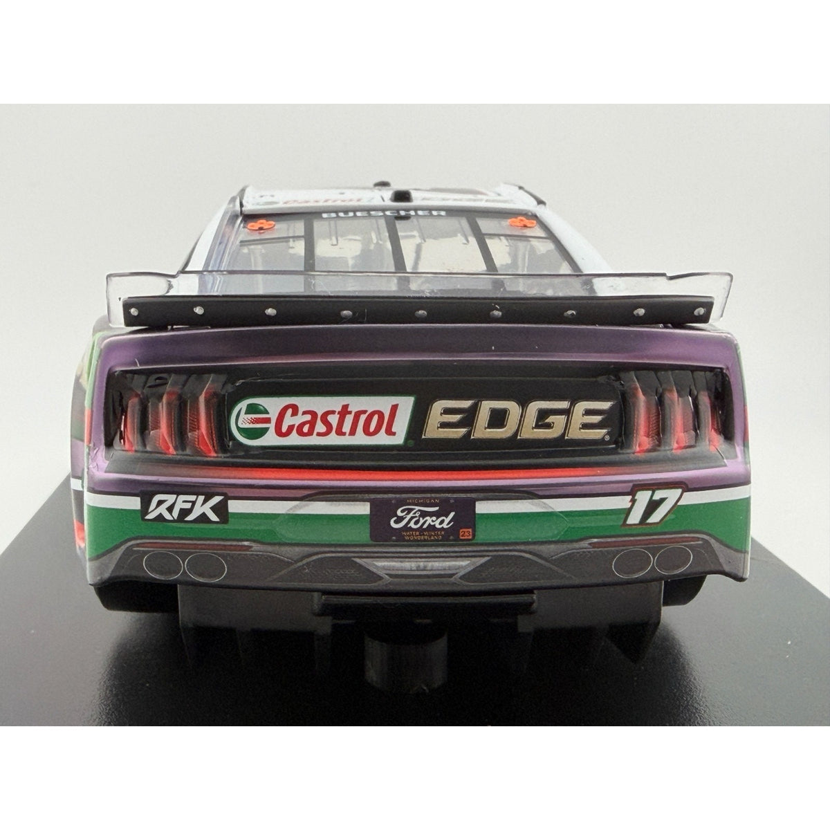 Chris Buescher #17 Castrol 2023 Mustang Color Chrome 1:24 1/84 DIN 65