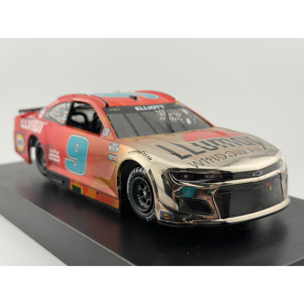 Chase Elliott #9 Llumar COTA Win 2021 Camaro ZL1 Elite Color Chrome 1/141 DIN 39