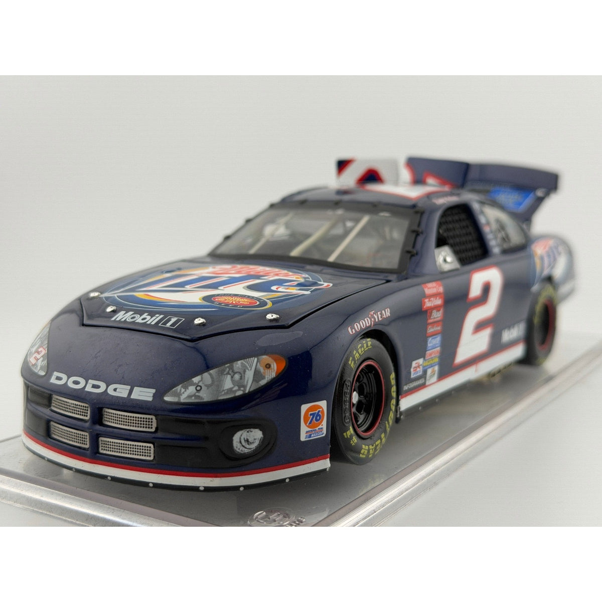 Rusty Wallace #2 Miller Lite 2003 Dodge Intrepid Elite 1/2004 DIN 377
