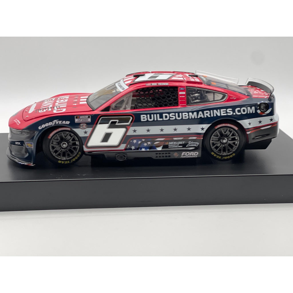 Brad Keselowski #6 BuildSubmarines.com Salutes 2025 Mustang Auto 1:24 1/72