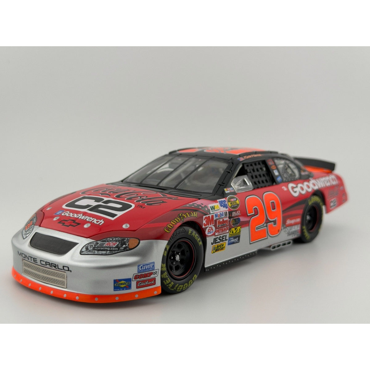 Kevin Harvick #29 GM Goodwrench Coca-Cola C2 2004 Monte Carlo Auto COA 1:24