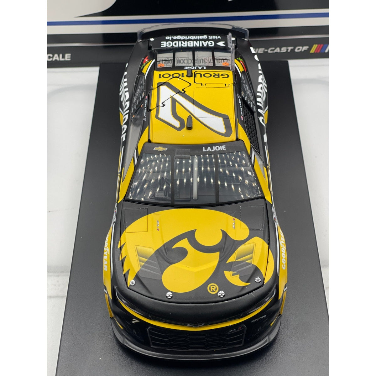 Corey LaJoie #7 Gainbridge Iowa Hawkeyes 2024 Camaro ZL1 1/24 1 of 504