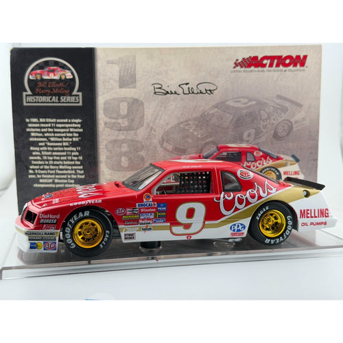 Bill Elliott #9 Coors Million Dollar Win 1985 Thunderbird 1 of 5508 Action