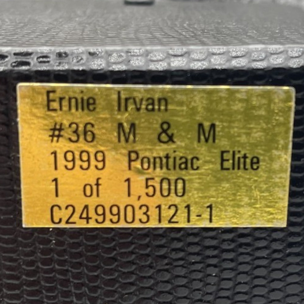 Ernie Irvan #36 M&M 1999 Pontiac Elite 1 of 1500