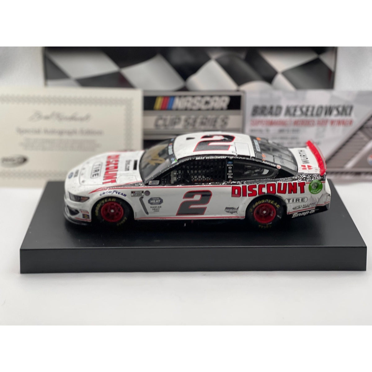 Brad Keselowski #2 Discount Tire Bristol Win 2020 Mustang Auto 1/24 1 of 72