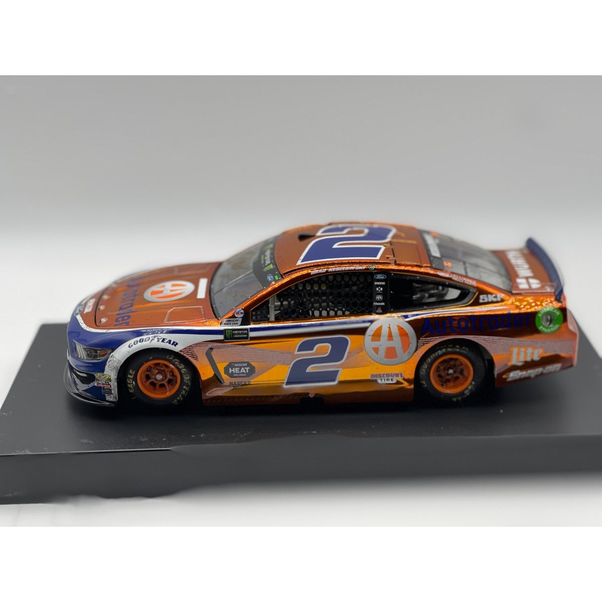 Brad Keselowski #2 AutoTrader Atlanta Win 2018 Mustang Color Chrome DIN 32 of 80