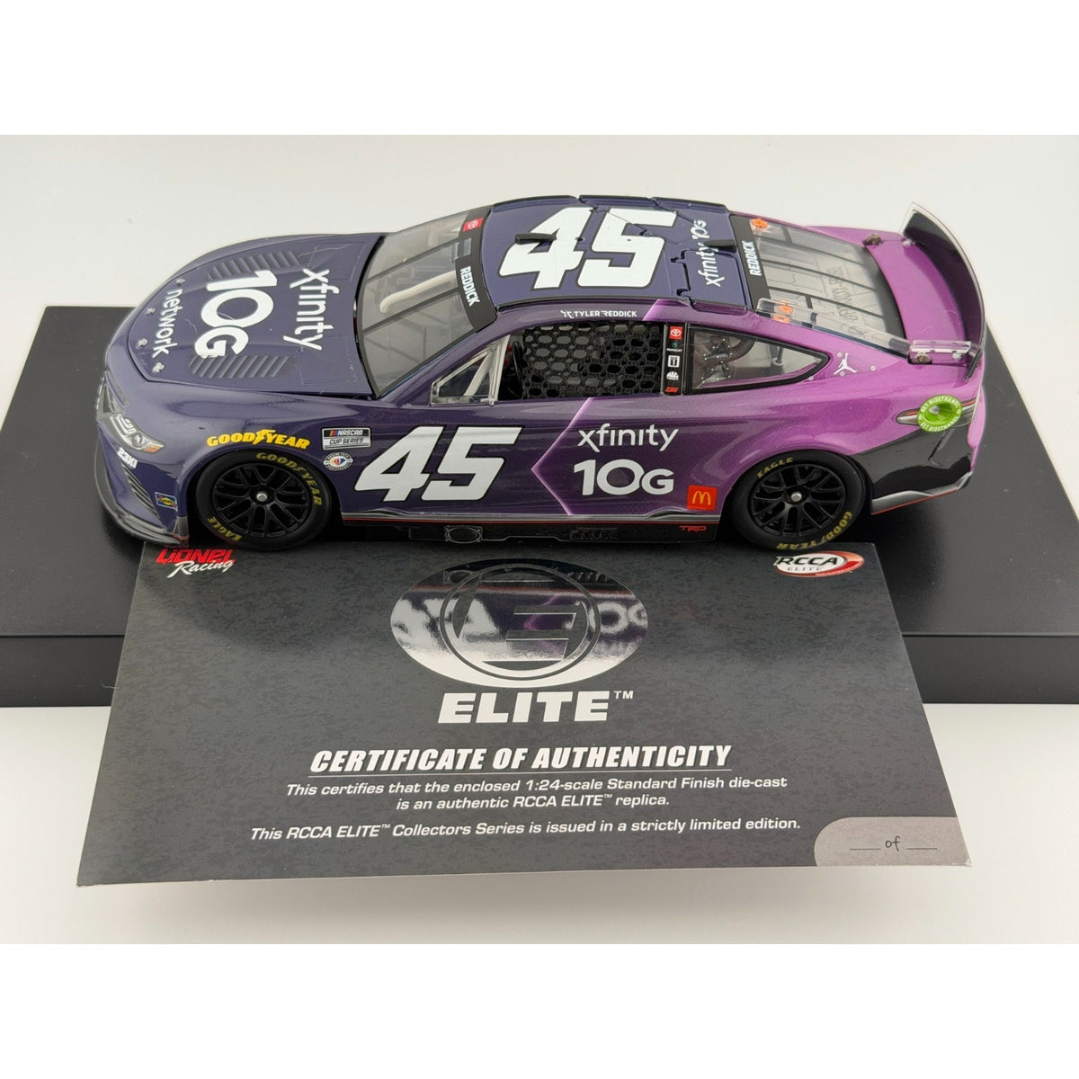 Tyler Reddick #45 Xfinity 10G 2023 Toyota Camry Elite 1 of 107 DIN 93 1:24