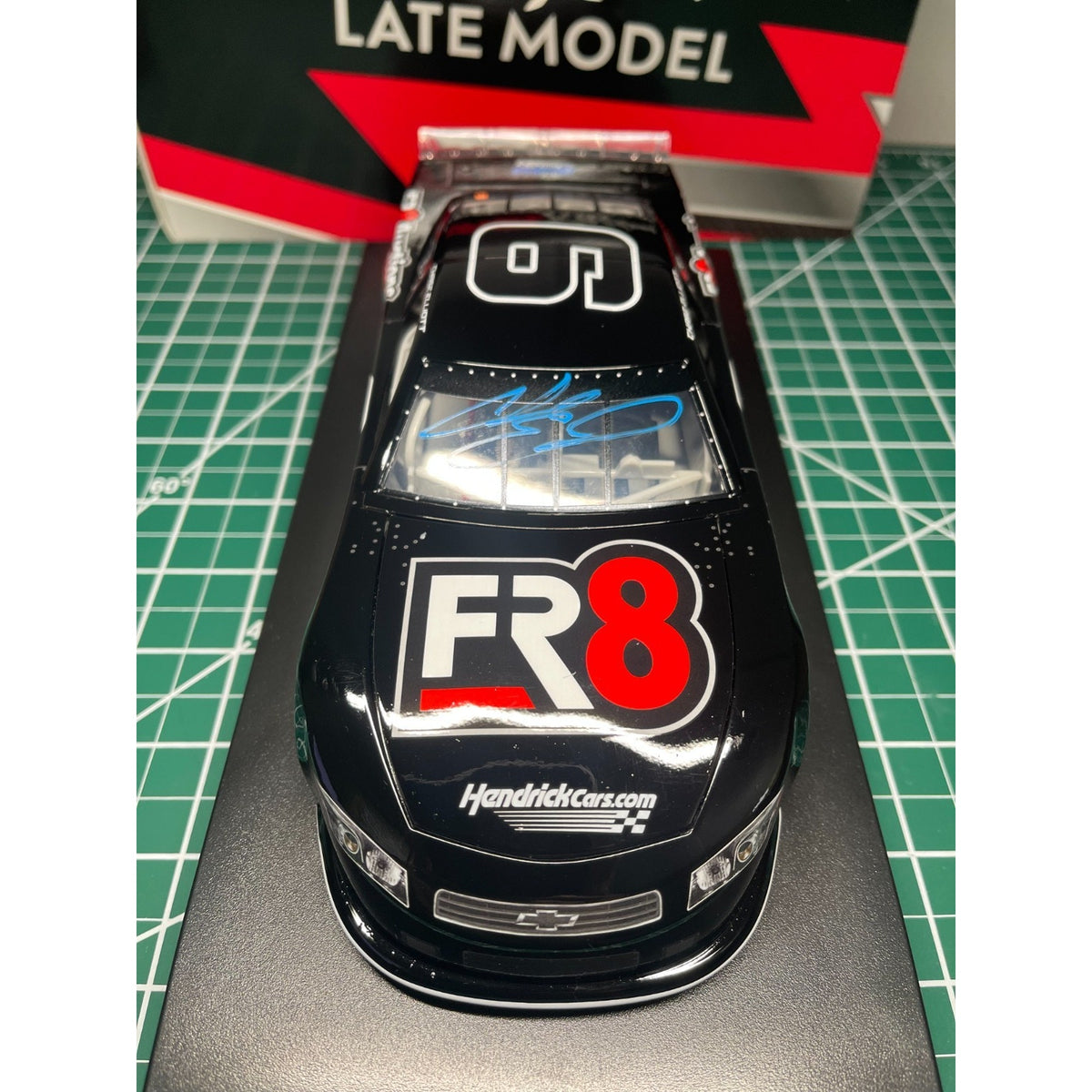 Chase Elliott FR8 Late Model 2024 1:24 Autographed Blue Ink 1/84