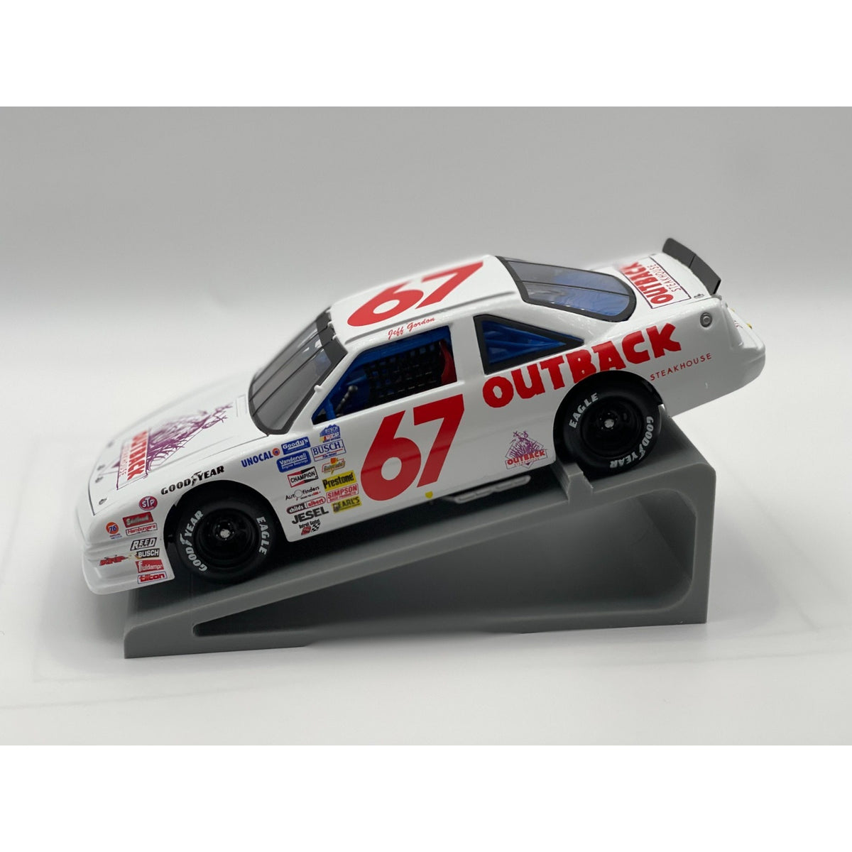 Jeff Gordon #67 Outback Steakhouse 1990 Pontiac 1:24 NASCAR Diecast 1/28992