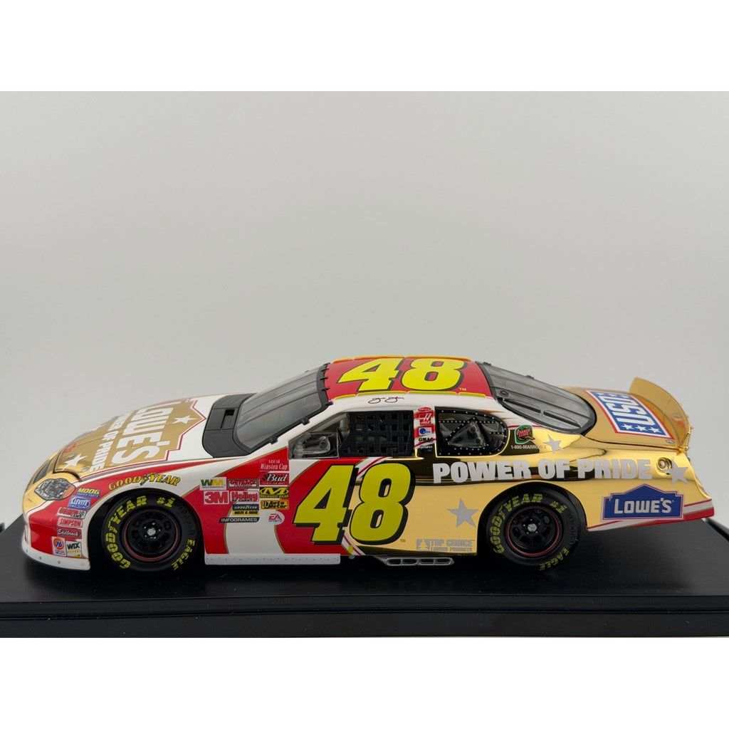 Jimmie Johnson #48 Power of Pride 2003 Monte Carlo 24K Gold 1/504 1:24