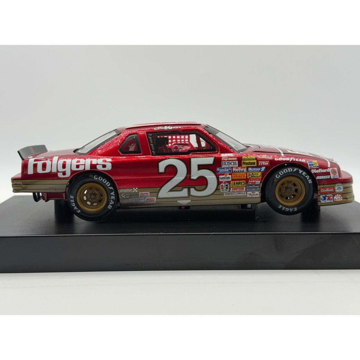 Ken Schrader #25 Folgers 1989 Charlotte Win Liquid Color 1/48 DIN 34