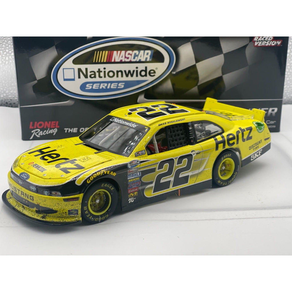 Brad Keselowski #22 Hertz Loudon Win 2014 Mustang 1 of 721