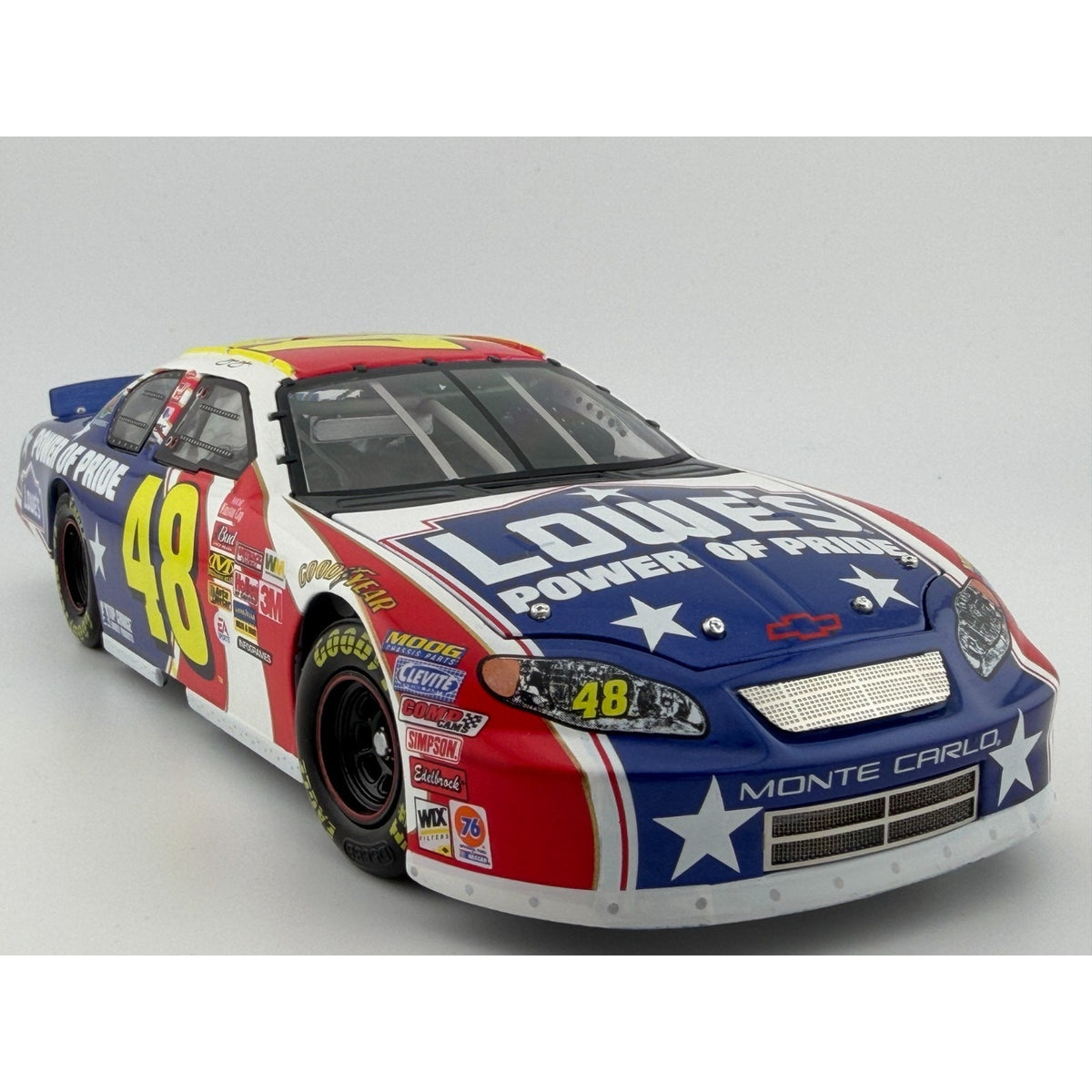 Jimmie Johnson #48 Lowe's Power of Pride 2003 Monte Carlo ELITE 1/2200 DIN 657