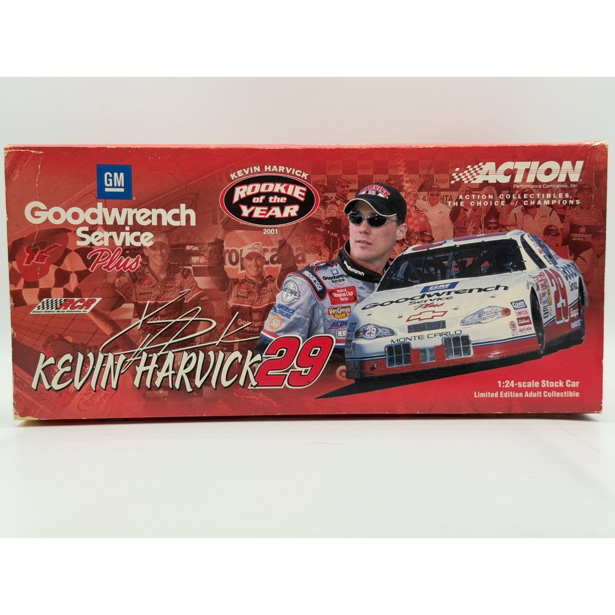 Kevin Harvick #29 GM Goodwrench Rookie of the Year 2001 Monte Carlo 1/37812