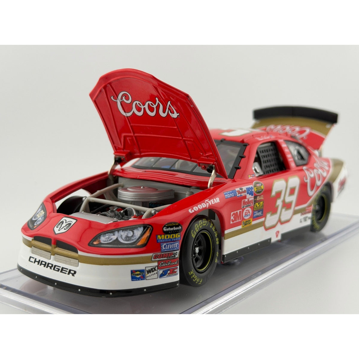 Bill Elliott #39 Coors 1985 Retro 2005 Dodge Charger 1:24 NASCAR Diecast