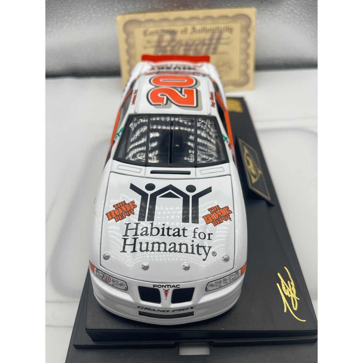 Tony Stewart #20 Home Depot Habitat for Humanity 1999 Pontiac Revell 1:24 - No Box