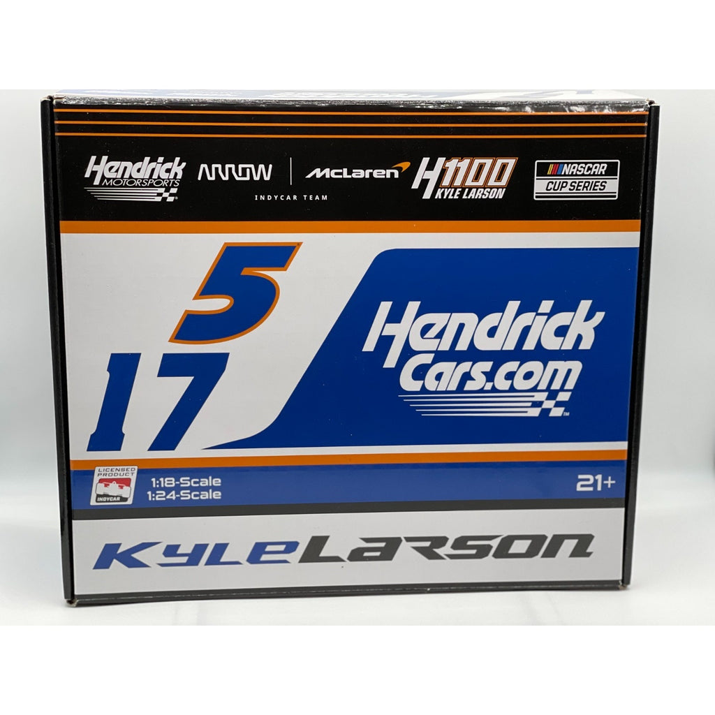 Kyle Larson #5 HendrickCars.com 2025 NASCAR / IndyCar 2-Pack 1/1360