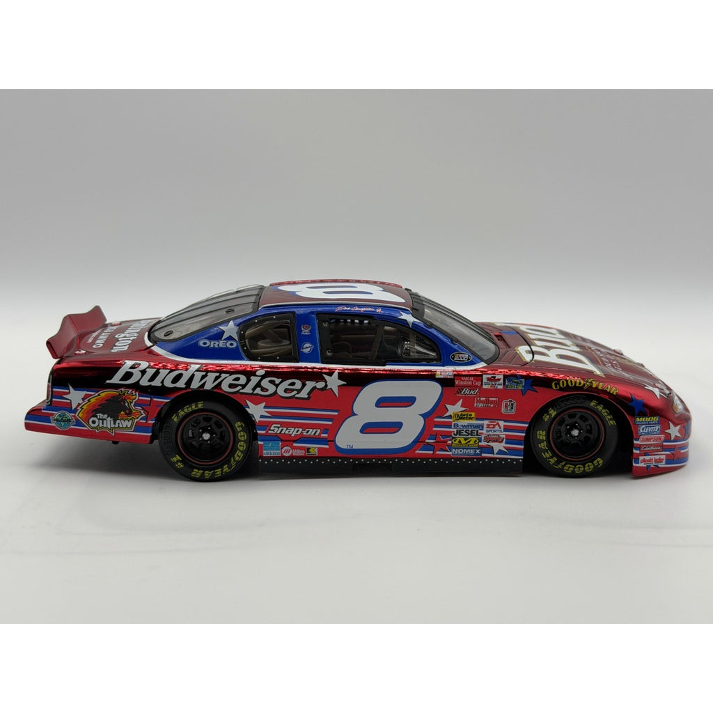 Dale Earnhardt Jr. #8 Budweiser U.S. Olympic Team 2000 Color Chrome Rookie Stripe