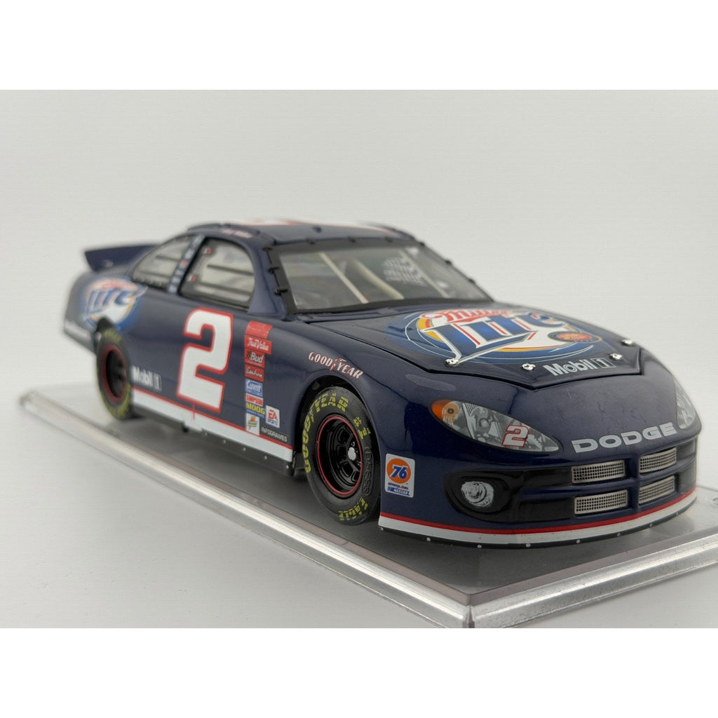 Rusty Wallace #2 Miller Lite 2003 Dodge Intrepid Elite 1/2004 DIN 377