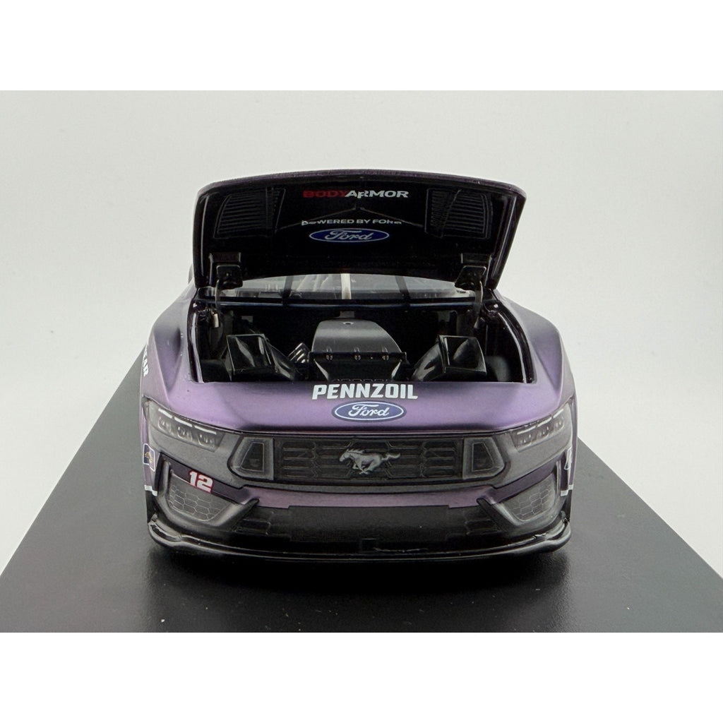 Ryan Blaney #12 BODYARMOR Black 2025 Mustang Color Chrome 1 of 72 DIN 50