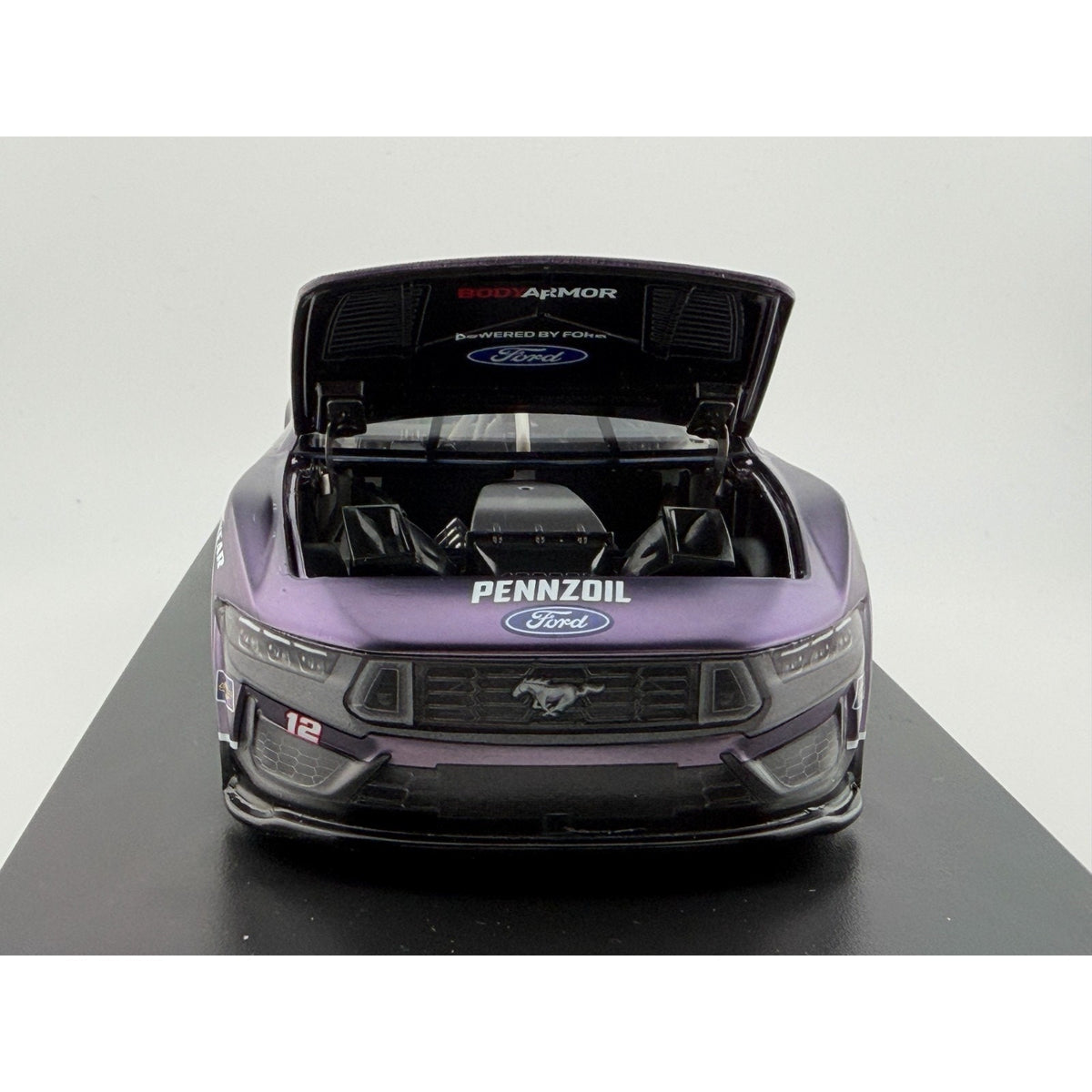 Ryan Blaney #12 BODYARMOR Black 2025 Mustang Color Chrome 1 of 72 DIN 50