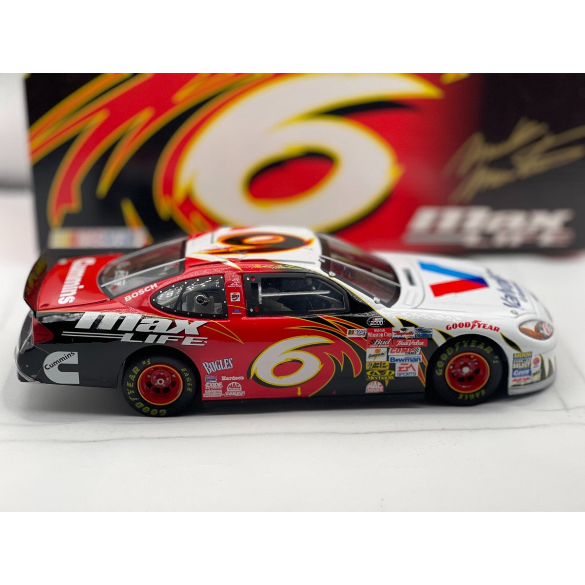 Mark Martin Team Caliber #6 Valvoline Max Life 2000 Taurus 1 of 5004