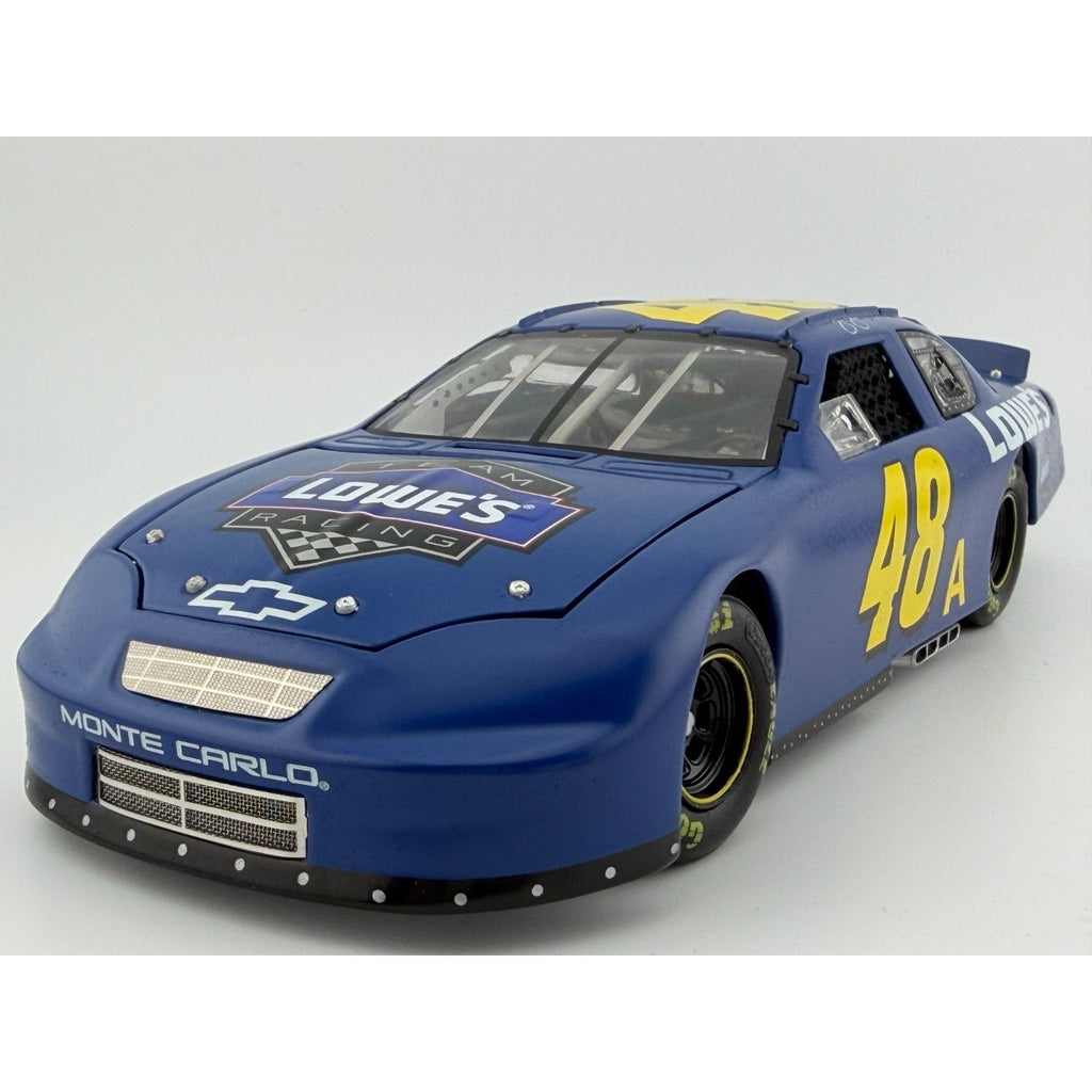 3/4 Front Hero — Jimmie Johnson #48 Lowe's Test Car 2005 Monte Carlo ELITE 1/504 DIN 346 1:24