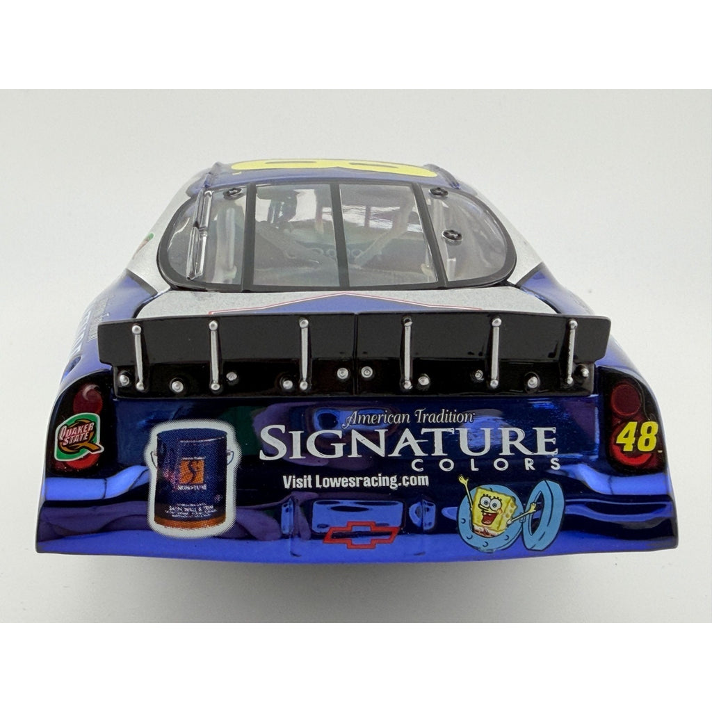 Jimmie Johnson #48 Lowe's SpongeBob 2003 Monte Carlo Color Chrome 1/1008 1:24