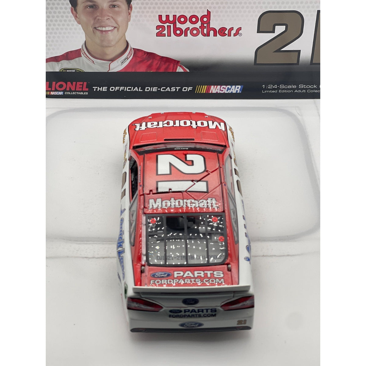 Trevor Bayne #21 Motorcraft Quicklane 2013 Fusion Auto Flashcoat Color 1 of 48