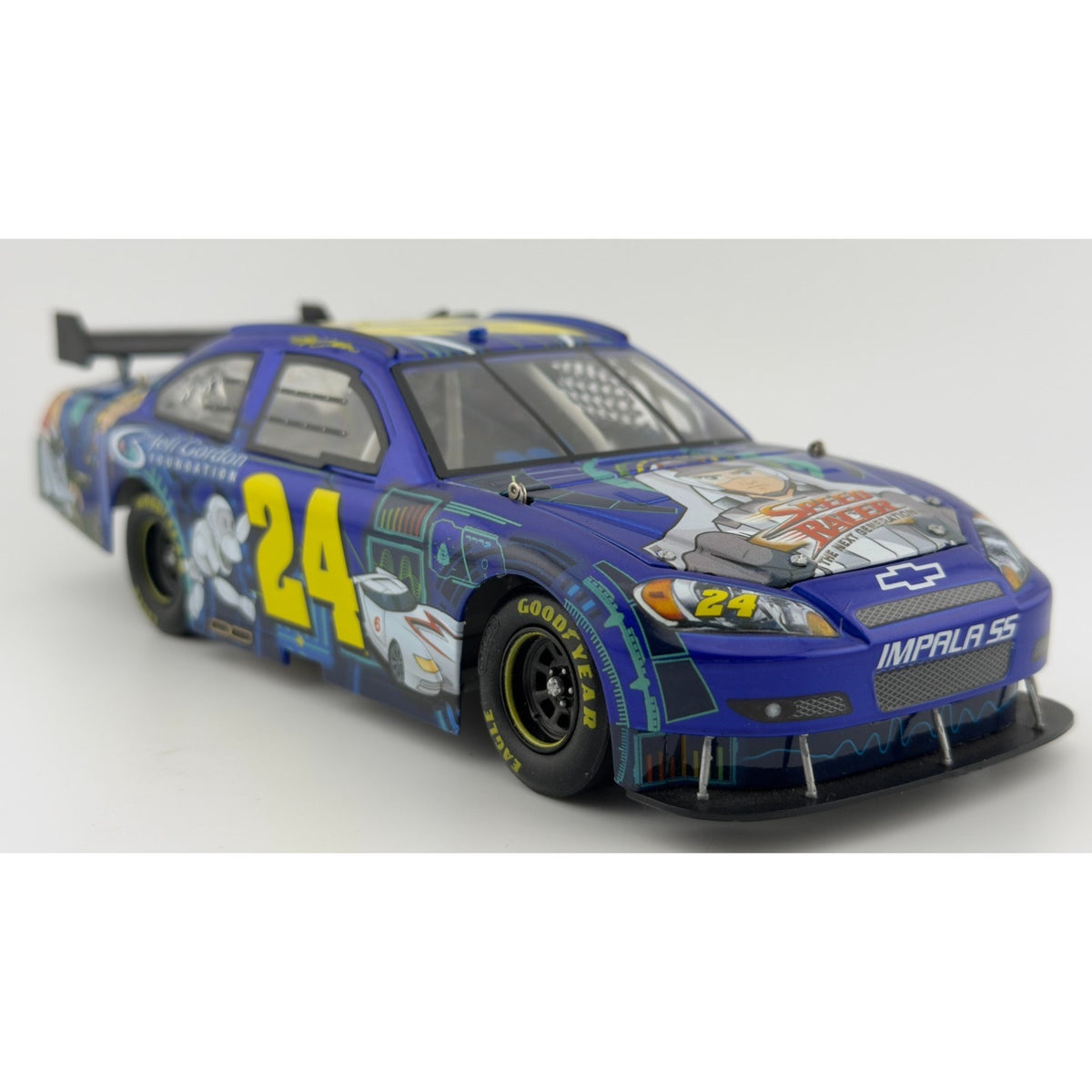 Jeff Gordon #24 Foundation Speed Racer 2009 Impala SS 1/1572 DIN 446 1:24