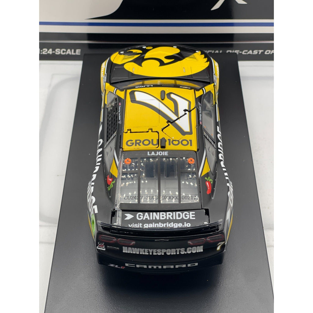 Corey LaJoie #7 Gainbridge Iowa Hawkeyes 2024 Camaro ZL1 1/24 1 of 504
