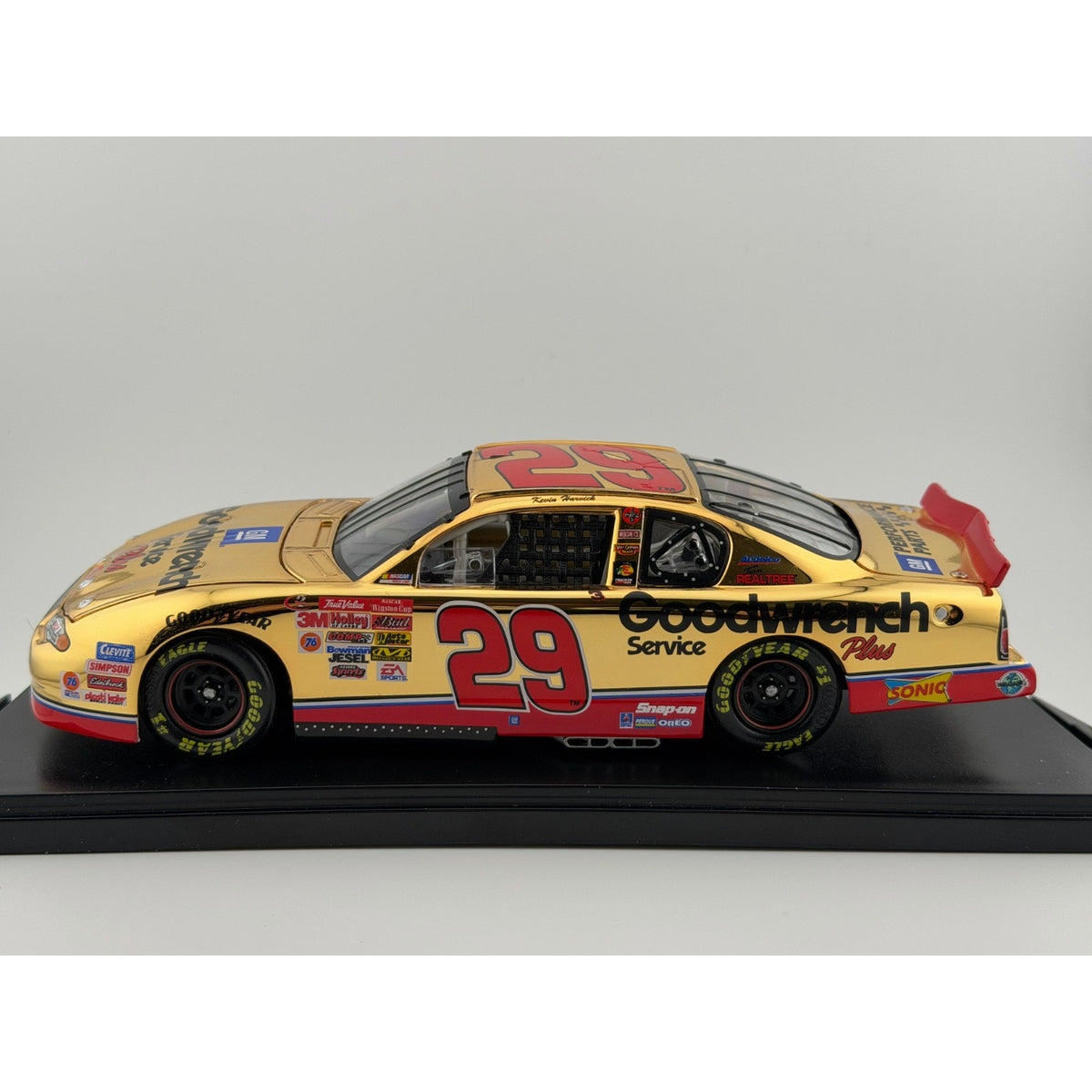 Kevin Harvick #29 GM Goodwrench 2001 Monte Carlo 24K Gold 1:24 1 of 2000