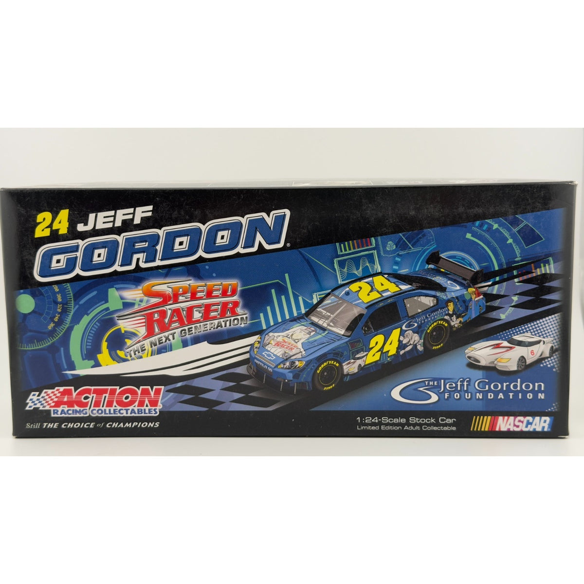 Jeff Gordon #24 Foundation Speed Racer 2009 Impala SS 1/1572 DIN 446 1:24