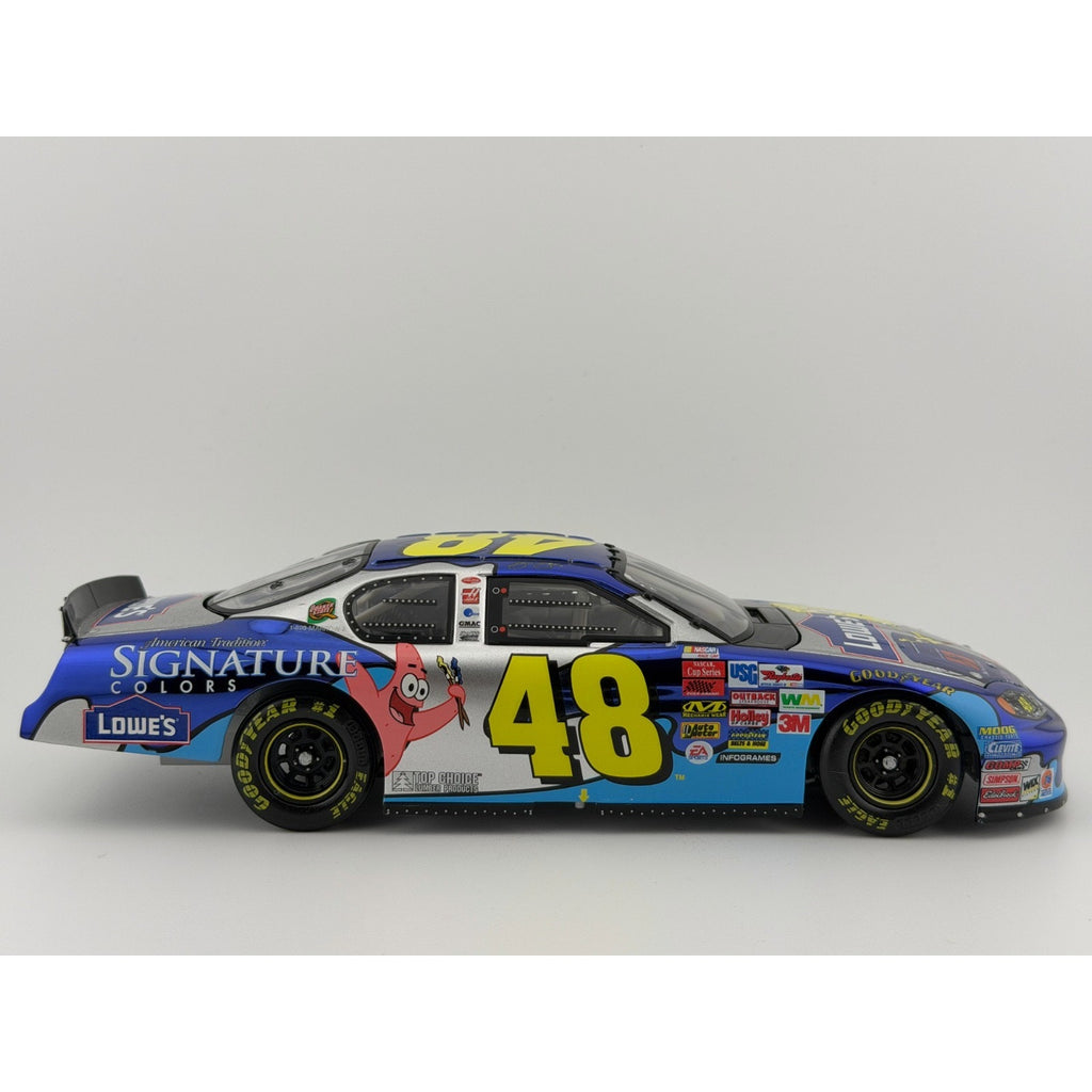 Jimmie Johnson #48 Lowe's SpongeBob 2003 Monte Carlo Color Chrome 1/1008 1:24
