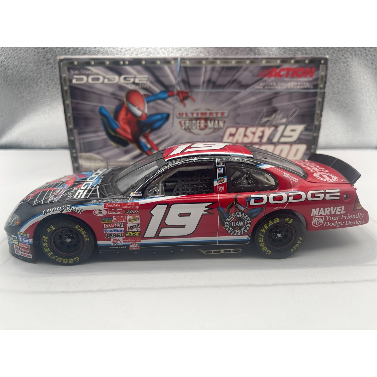 Casey Atwood #19 Spider-Man 2001 Intrepid R/T Limited Edition 1:24 NASCAR