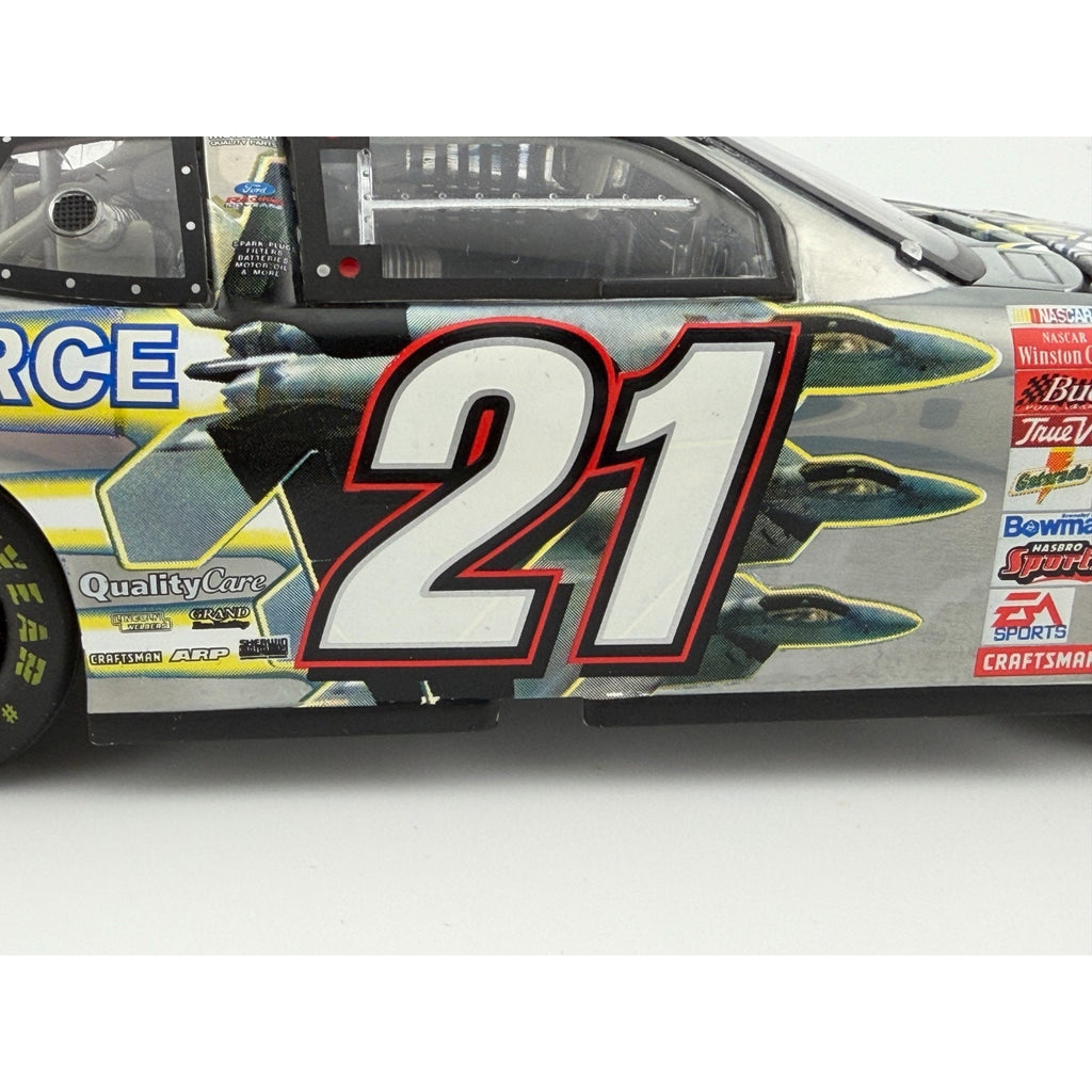 Elliott Sadler #21 Air Force 2001 Taurus Owners Steel Auto 1 of 258 DIN 198