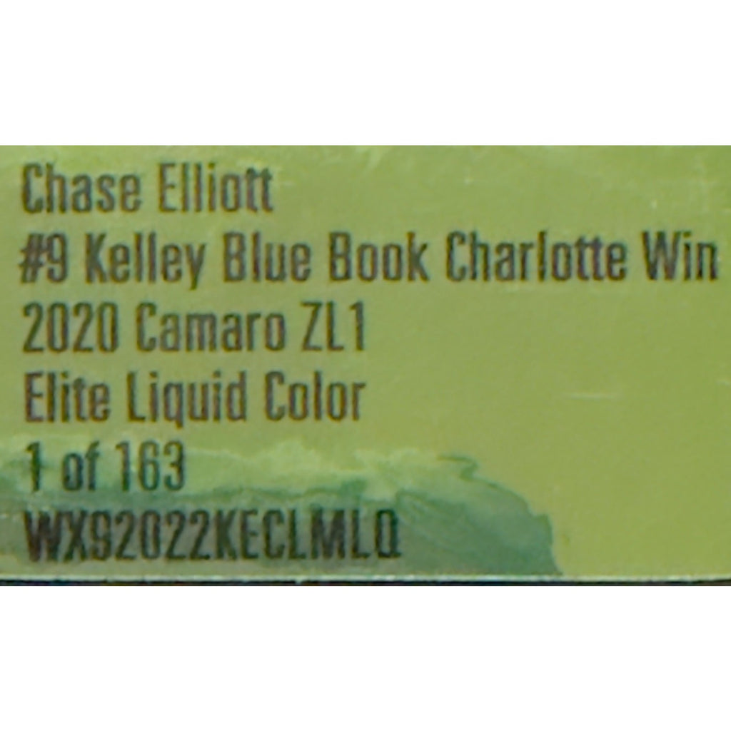 Chase Elliott #9 KBB Charlotte Win 2020 ZL1 Elite Liquid Color 1/163 DIN 55
