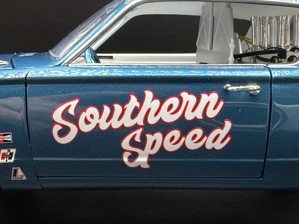 1966 Plymouth Barracuda HEMI Under Glass Southern Speed – ACME A1806138SS – original photograph 12