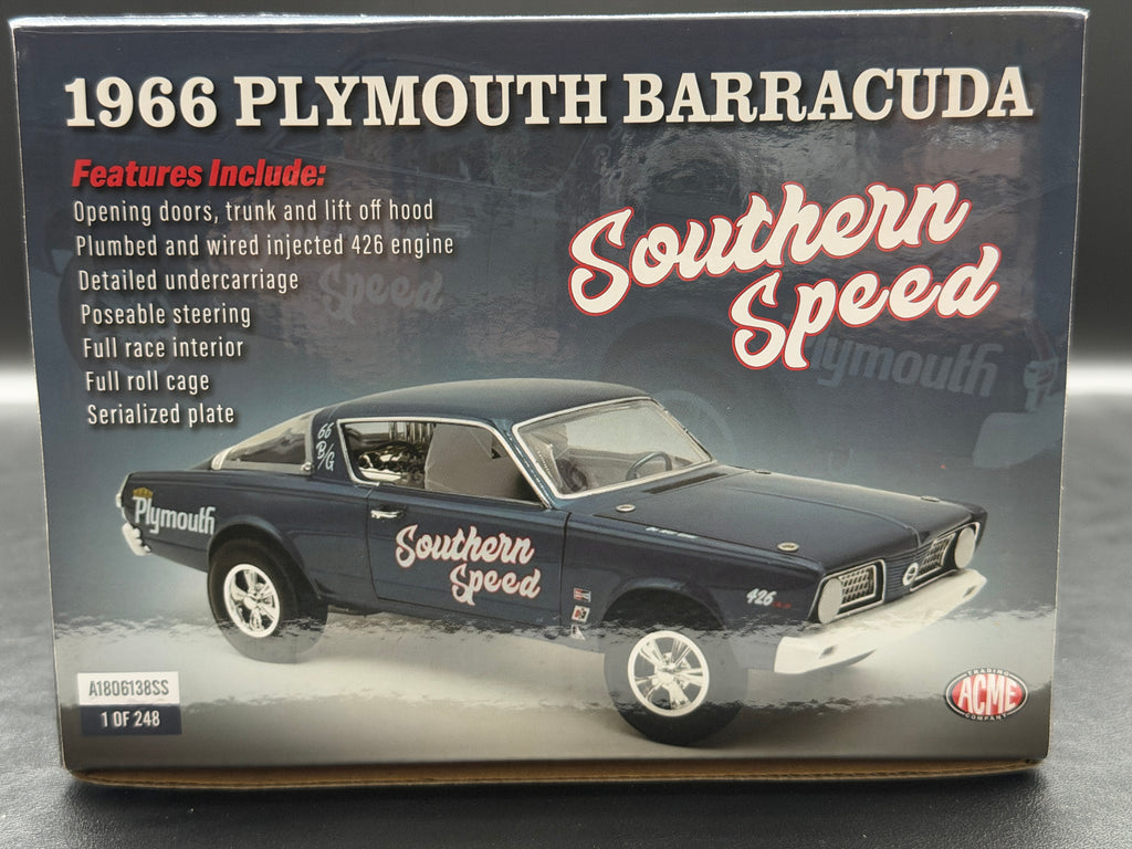 1966 Plymouth Barracuda HEMI Under Glass Southern Speed – ACME A1806138SS – original photograph 17