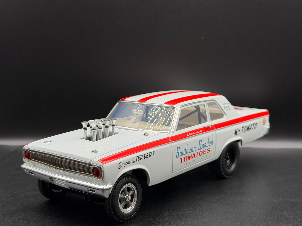 1965 Dodge Coronet AWB Mr. Tomato – ACME A1806513 – front three-quarter view