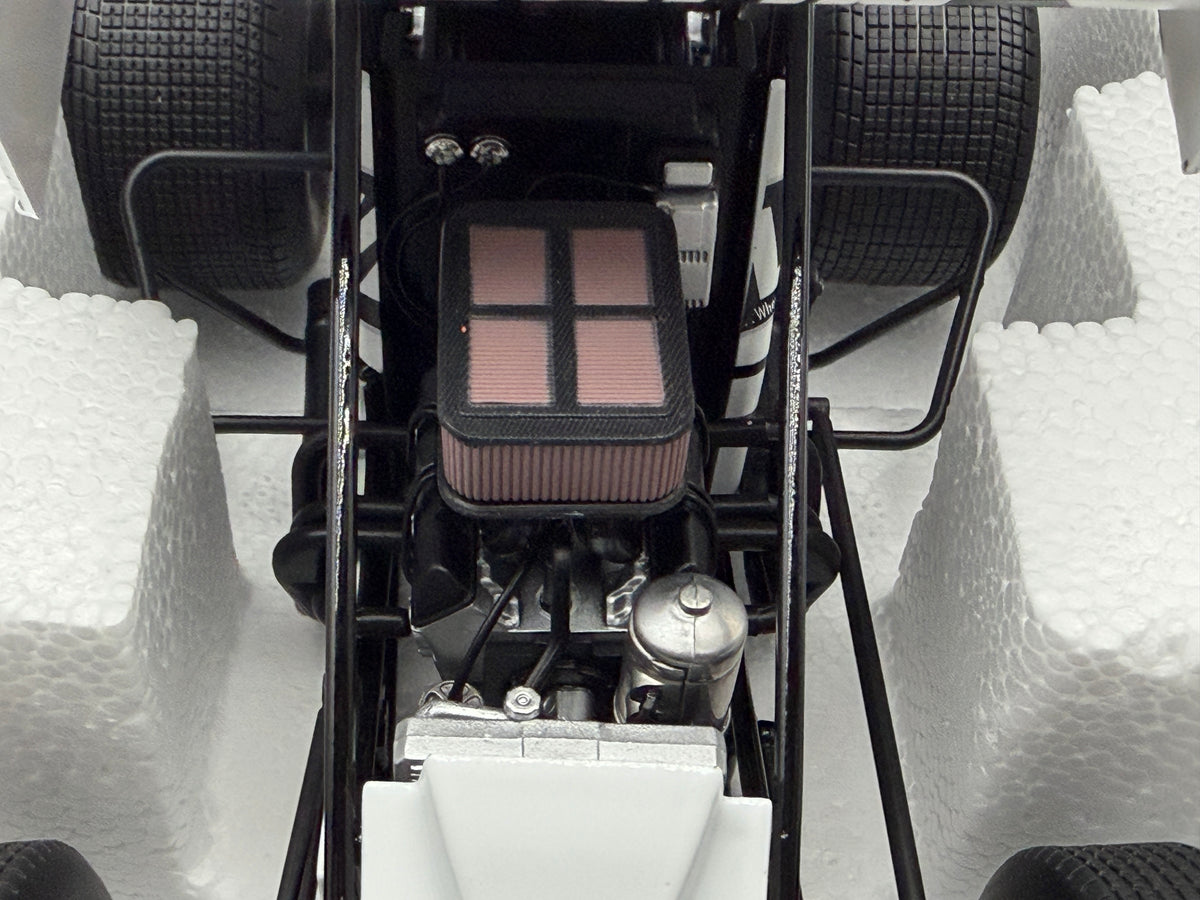 2026 Aaron Reutzel #87 PowerPlus Sprint Car White – ACME A1826009 – original photograph 4
